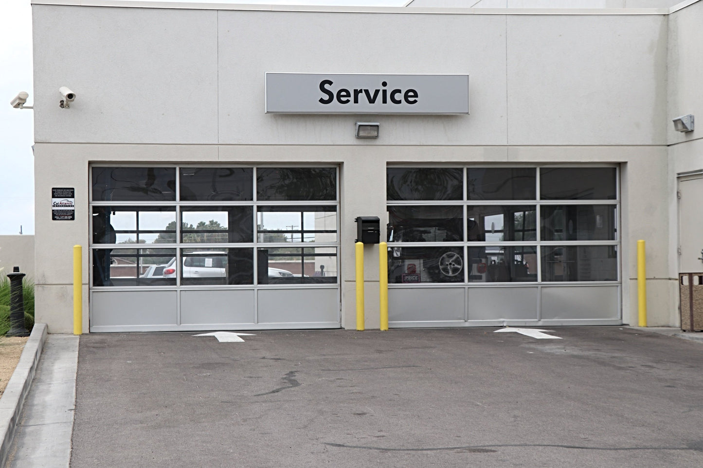 Full View Aluminum Commercial Glass Doors